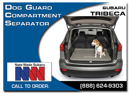 Salt Lake City, subaru, dog guard, compartment separator, tribeca, accessories, parts, specials