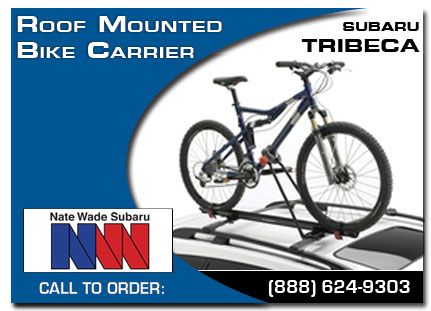 Salt Lake City, subaru, bike carrier, roof mounted, tribeca, accessories, parts, specials