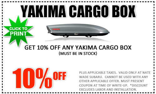 Yakima Cargo Box Special in Salt Lake City, Utah