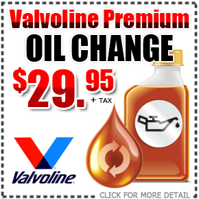 Oil Change Service Special, Discount Coupon, Salt Lake City, Utah