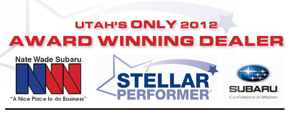 Utah's Stellar Care Award Winner, Nate Wade Subaru!