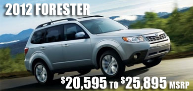2012 Subaru Forester at Subaru Pacific, Hermosa Beach, Los Angeles, Torrance, Long Beach, Santa Monica, California