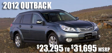 2012 Subaru Outback at Subaru Pacific, Hermosa Beach, Los Angeles, Torrance, Long Beach, Santa Monica, California