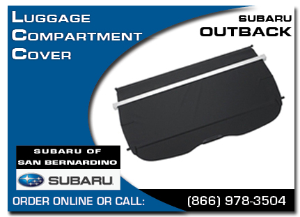 San Bernardino, subaru, retractable, luggage cargo cover, outback, accessories, parts, specials