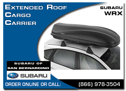 San Bernardino, subaru, roof cargo carrier, extended, wrx / sti, accessories, parts, specials