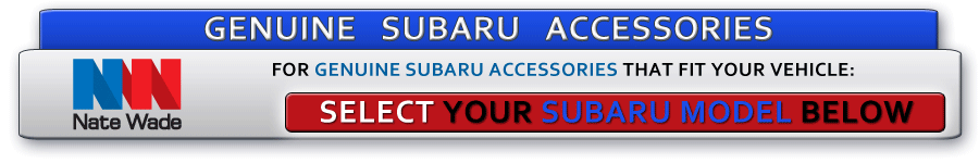 Genuine Subaru Accessories at Nate Wade Subaru in Salt Lake City