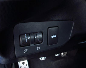 2013 Subaru BRZ Headlight & Trunk Controls