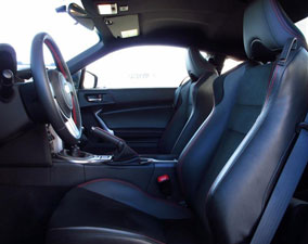 2013 Subaru BRZ Front Alcantara Seating
