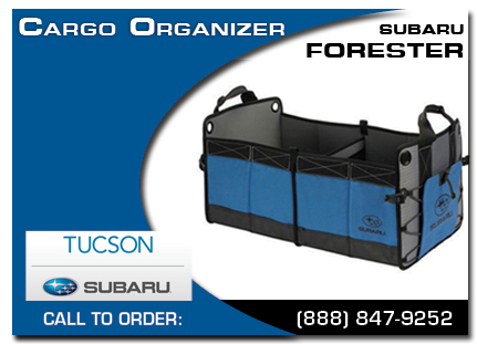 tucson, subaru, cargo organizer, forester, accessories, parts, specials