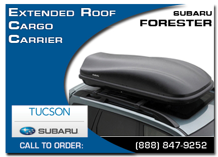 tucson, subaru, roof cargo carrier, extended, forester, accessories, parts, specials