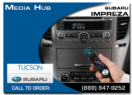 tucson, subaru, media hub, impreza, accessories, parts, specials