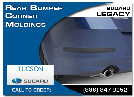 tucson, subaru, bumper corner moldings, legacy, accessories, parts, specials