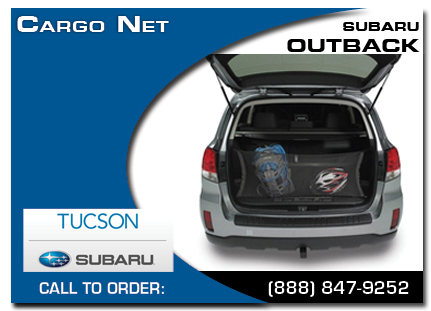 tucson, subaru, cargo net, outback, accessories, parts, specials