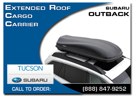 tucson, subaru, roof cargo carrier, extended, outback, accessories, parts, specials