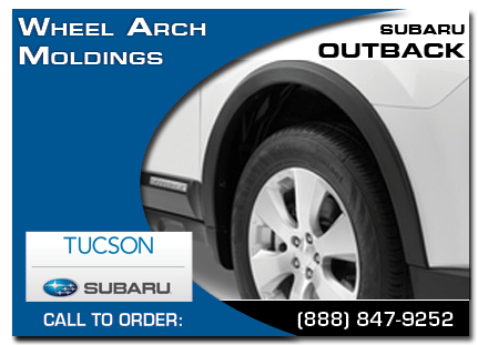 tucson, subaru, wheel moldings, outback, accessories, parts, specials