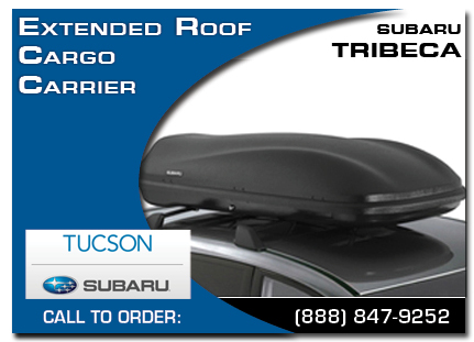 tucson, subaru, roof cargo carrier, extended, tribeca, accessories, parts, specials