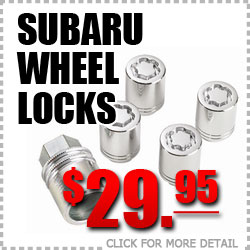Subaru Wheel Locks Parts Special, Accessories Discount Coupon, Tucson, Phoenix, Casa Grande, Arizona