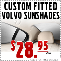 Volvo custom fitted sunshades discount coupon in tucson, az