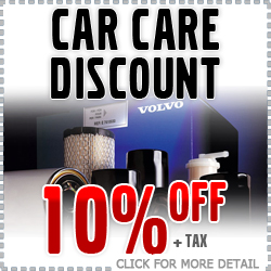 Car Care Month Volvo Parts & Accessories Discount Coupon serving Tucson, Arizona