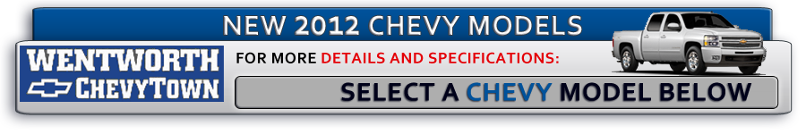 New 2012 Chevy Model Details in Portland, Oregon