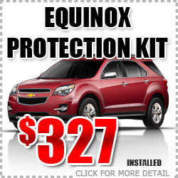 Chevy Equinox Protection Package Parts Special Discount coupon serving Portland Oregon