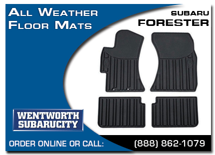 Portland, subaru, all weather floor mats, forester, accessories, parts, specials