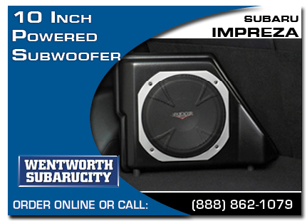 Portland, subaru, subwoofer, 10 inch, impreza, accessories, parts, specials
