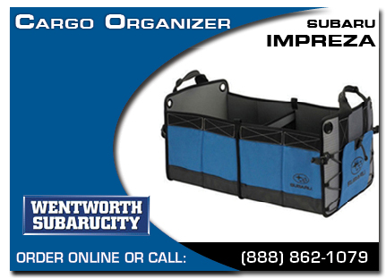 Portland, subaru, cargo organizer, impreza, accessories, parts, specials