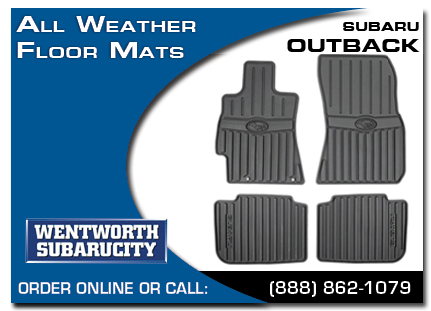 Portland, subaru, all weather floor mats, outback, accessories, parts, specials