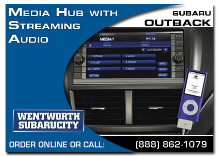 Portland, subaru, media hub, straming audio , outback, accessories, parts, specials