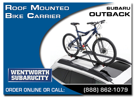 Portland, subaru, bike carrier, roof mounted, outback, accessories, parts, specials