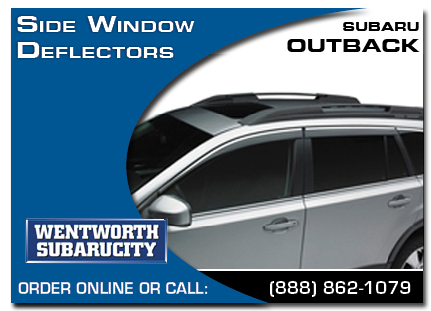 Portland, subaru, side window deflectors, outback, accessories, parts, specials