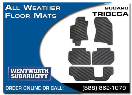 Portland, subaru, all weather floor mats, tribeca, accessories, parts, specials