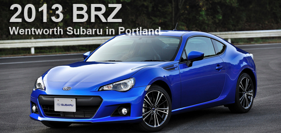 The New 2013 Subaru BRZ arriving soon at Wentworth Subaru in Portland! New 2013 Subaru BRZ arriving soon at Wentworth Subaru in Portland, Oregon, Gresham, Vancouver, Oregon City, Beaverton