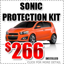 Chevy Sonic Protection Package Parts Special Discount coupon serving Portland Oregon Chevy Sonic Protection Package Parts Special Discount coupon serving Portland Oregon