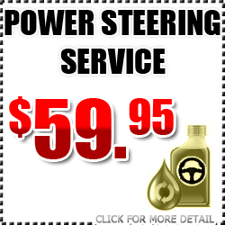 chevy power steering service special, maintenance and repair discount coupon, oregon city, sherwood, salem, wilsonville, canby, portland