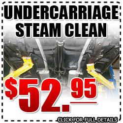 chevy undercarriage cleansing & steam clean service special, maintenance and repair discount coupon, portland, canby, oregon city, wilsonville, sherwood, oregon
