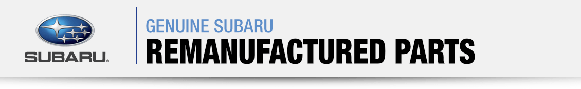 Remanufactured Subaru Auto-Parts