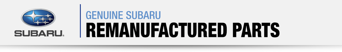 Remanufactured Subaru Auto-Parts