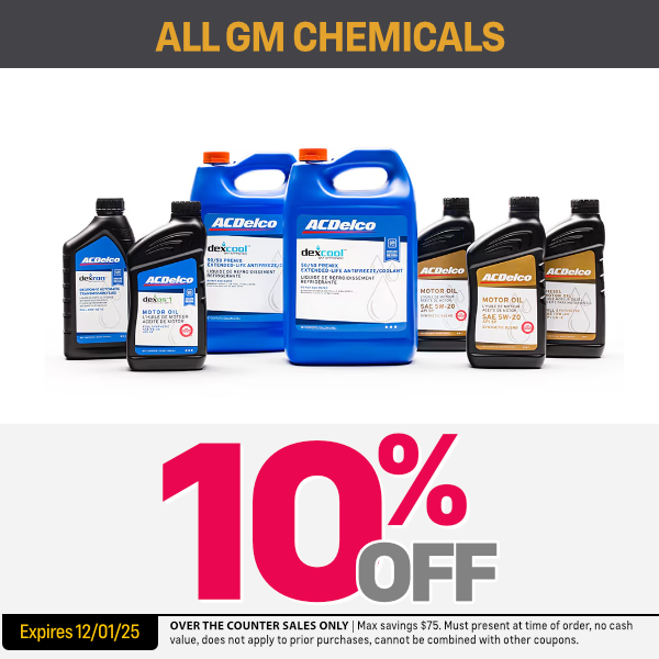 All GM Chemicals offer image All GM Chemicals 10% Off | Expires: 12/01/25