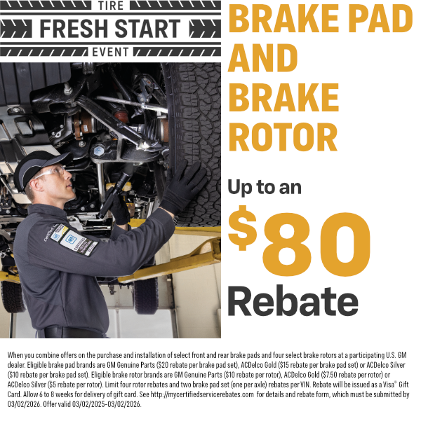 Brake Rotors offer image Brake Rotors | Expires 1/10/26.