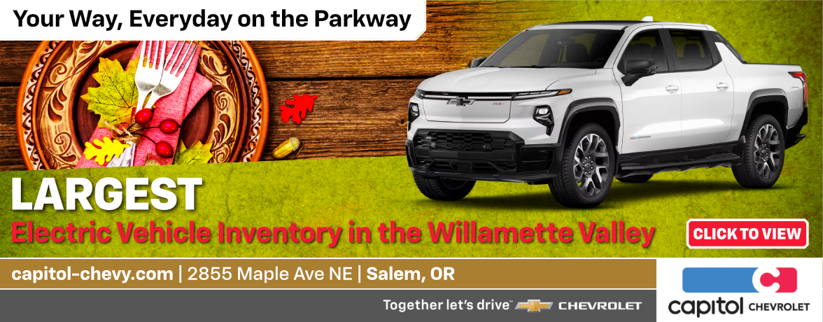 Largest Electric Vehicle Inventory in the Willamette Valley!