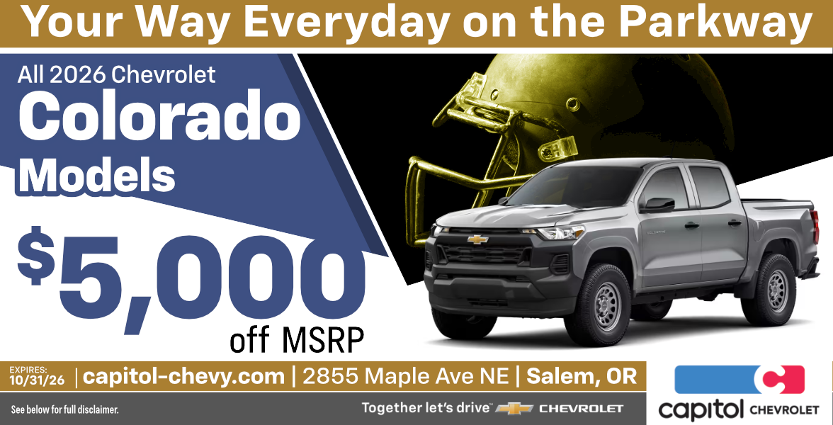 All 2026 Chevrolet Colorado Models Special