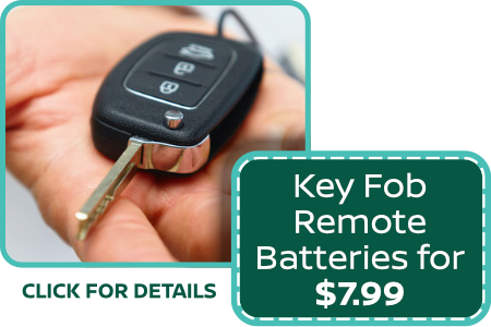 Key Fob Remote Batteries Offer clickable image