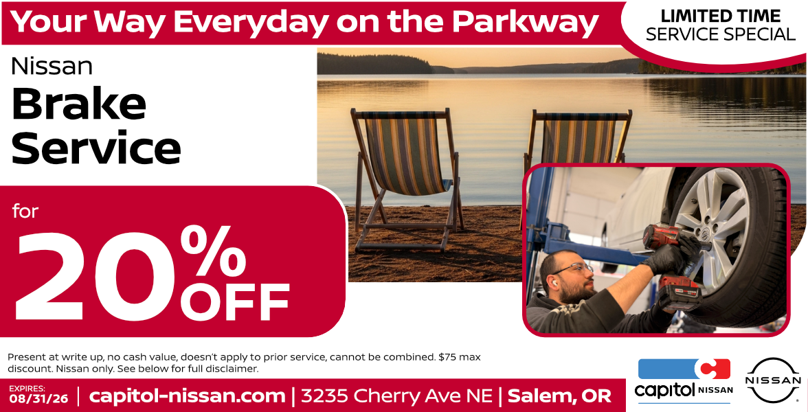 Brake Service offer image Brake Service Offer | Expires: 8/31/2026