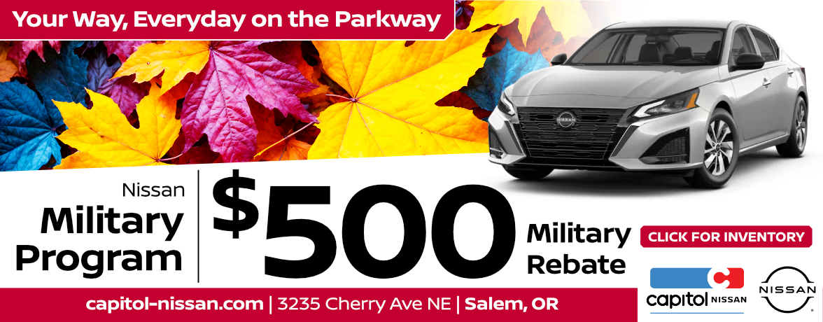 Military Program $500 Military Rebate