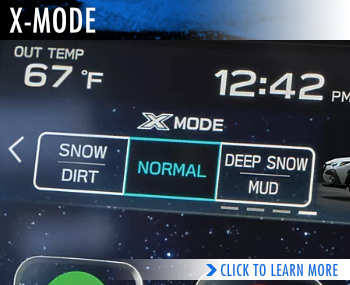 Subaru X-MODE image Learn more about
Subaru X-MODE at Capitol
Subaru