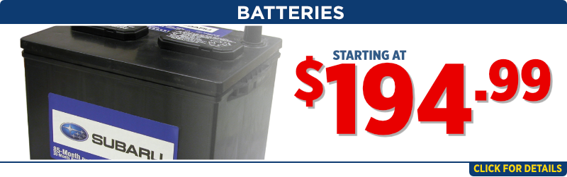 Batteries offer clickable image Batteries special | Starting at $194.99 | Expires: 12/01/2025