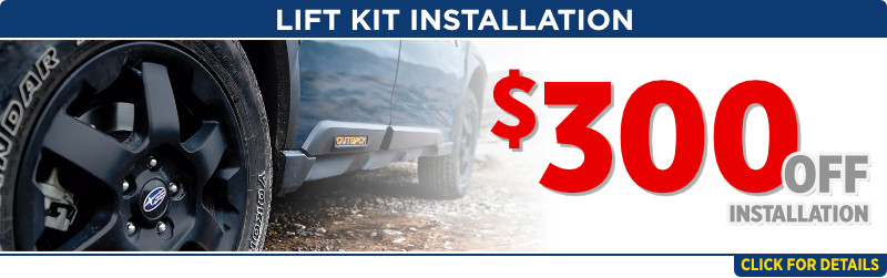 Lift Kit Installation Service image Lift Kit Installation Service | Click for details
