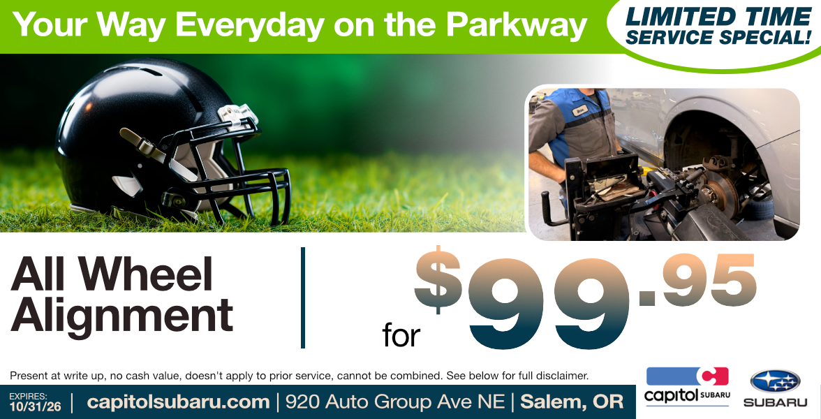 All Wheel Alignment Offer image All Wheel Alignment Service Offer | Expires: 10/31/26